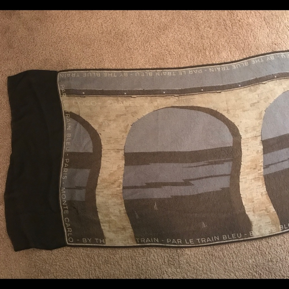 Coco Chanel Sheer Scarf